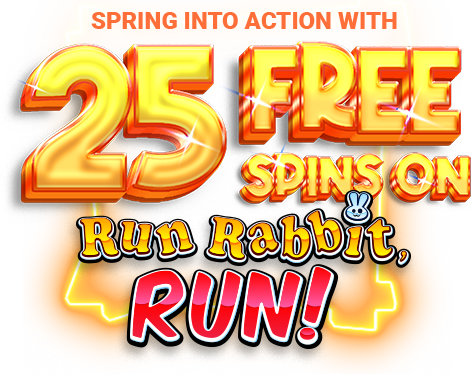 Helsinki 25 Free Spins on Run Rabbit, Run